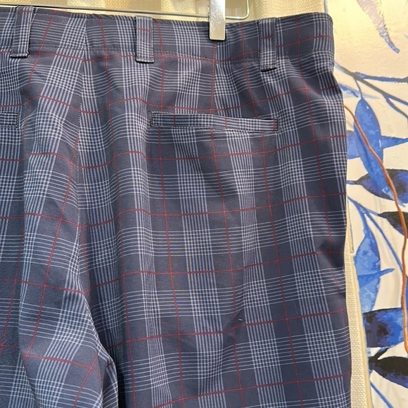 Men’s Callaway Plaid Polyester and Spandex Golf Shorts Size 40 - Picture 5 of 8